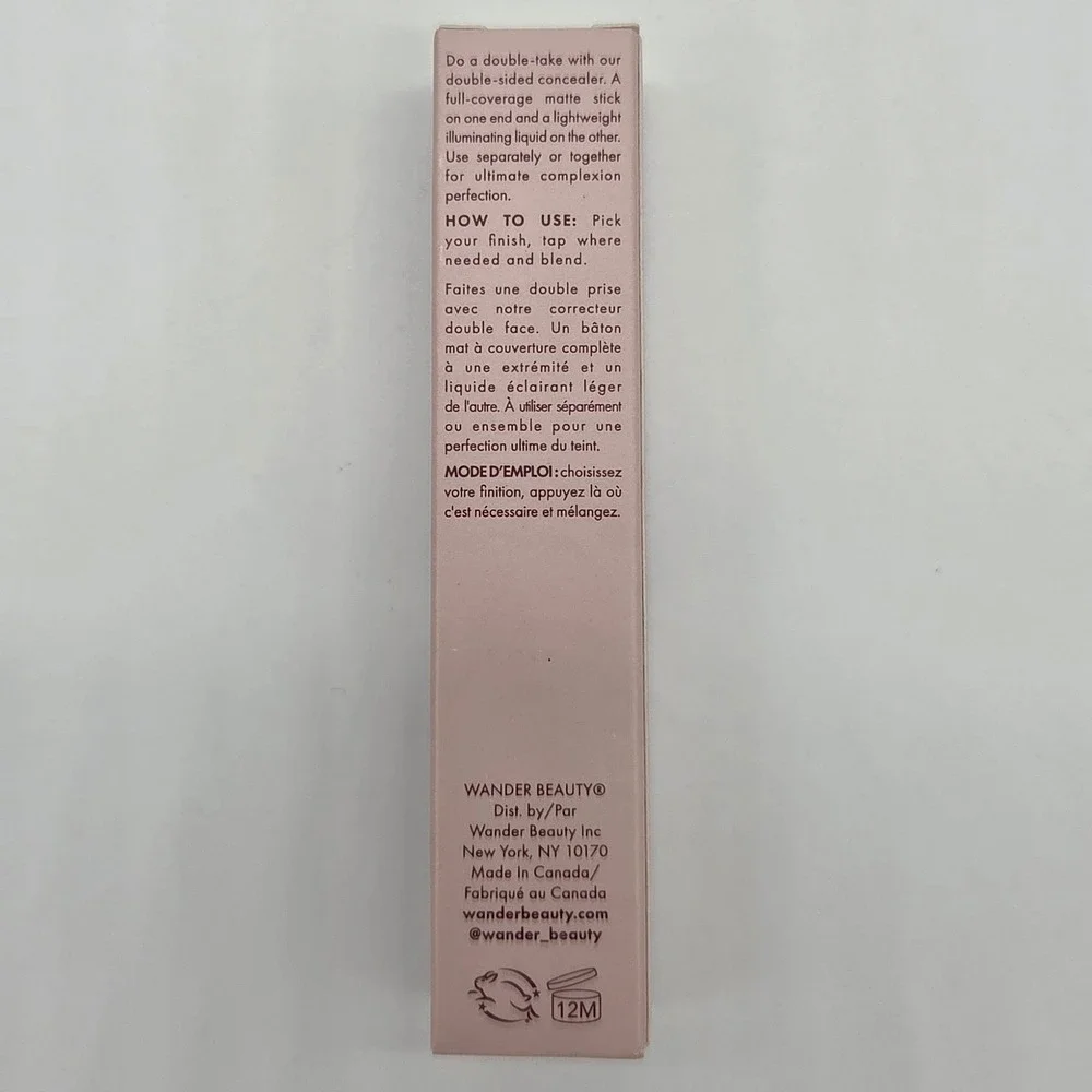 Wander Beauty Dualist Concealer Light AF94 Matte NIB Single